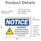 Signmission Danger Secondary Power Source Sign, Vinyl Decal, 5in W x 3.5in L, 2PK OS-2PACK-NS-D-35-L-10920 - alternate 4